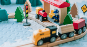 train station toy